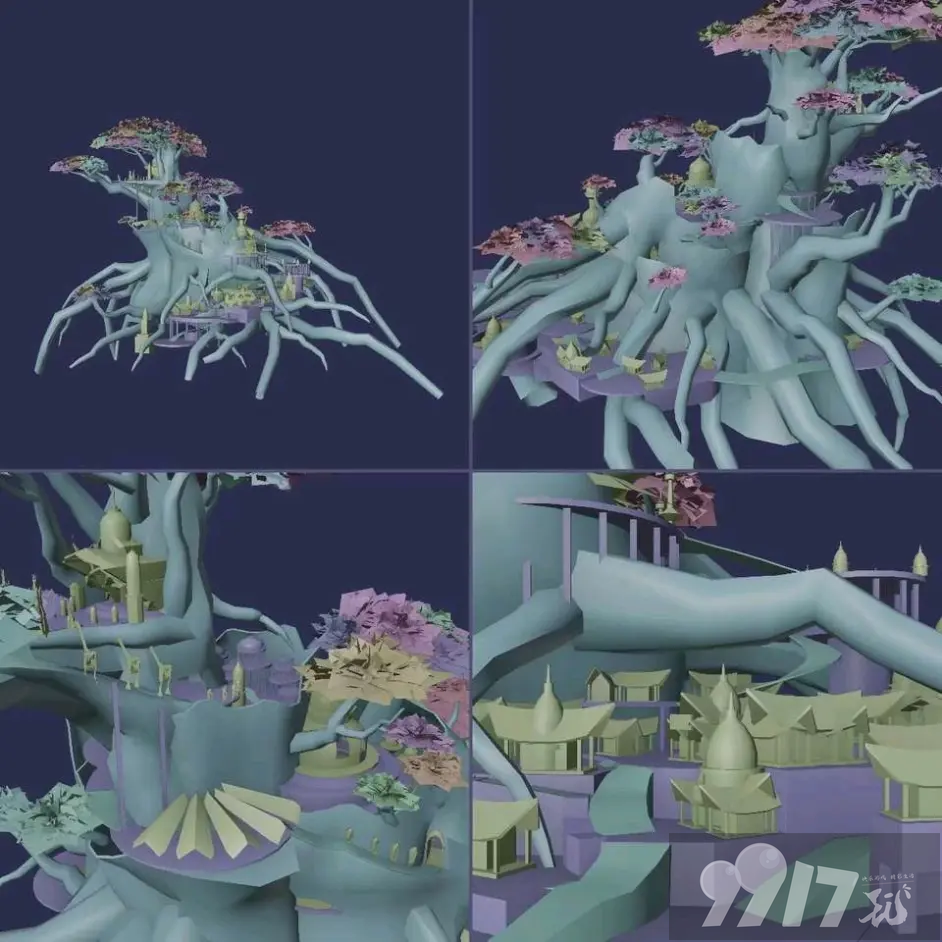 《原神》2.4版本up池 稻妻渊下宫地图建筑模型最新官宣
