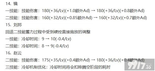 《王者荣耀》体验服新赛季更新透漏！两位英雄面临重做